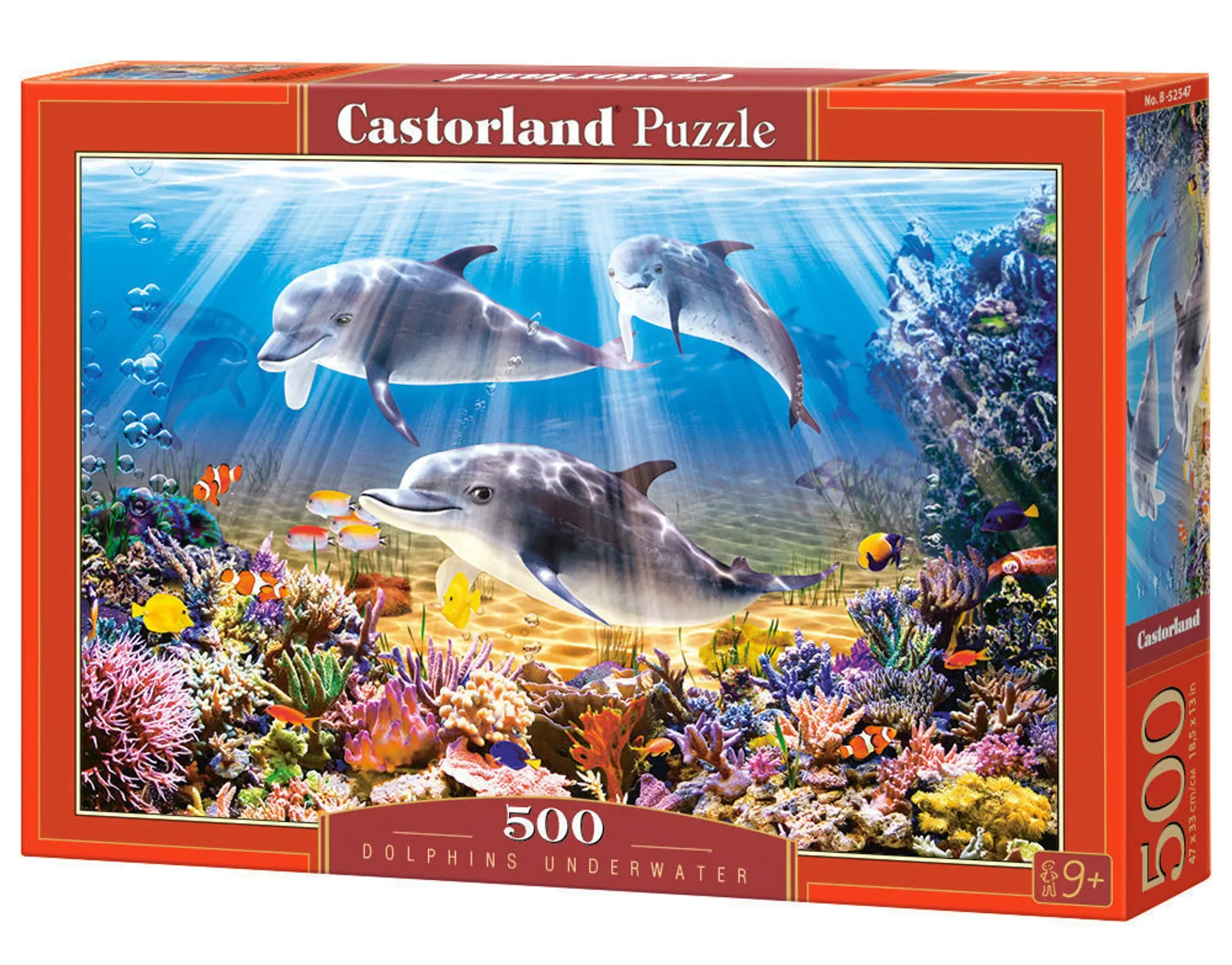 CASTORLAND Puzzle – Delfine Unterwasser